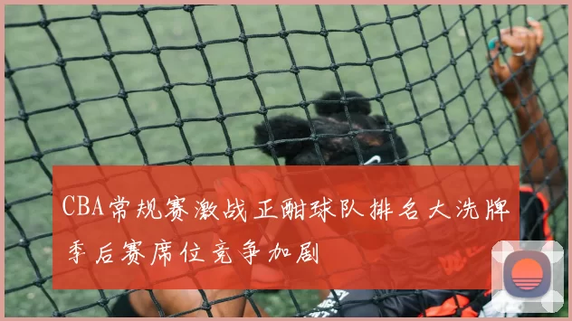 CBA常规赛激战正酣球队排名大洗牌季后赛席位竞争加剧