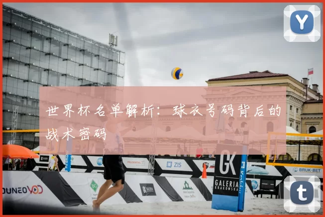 世界杯名单解析:球衣号码背后的战术密码